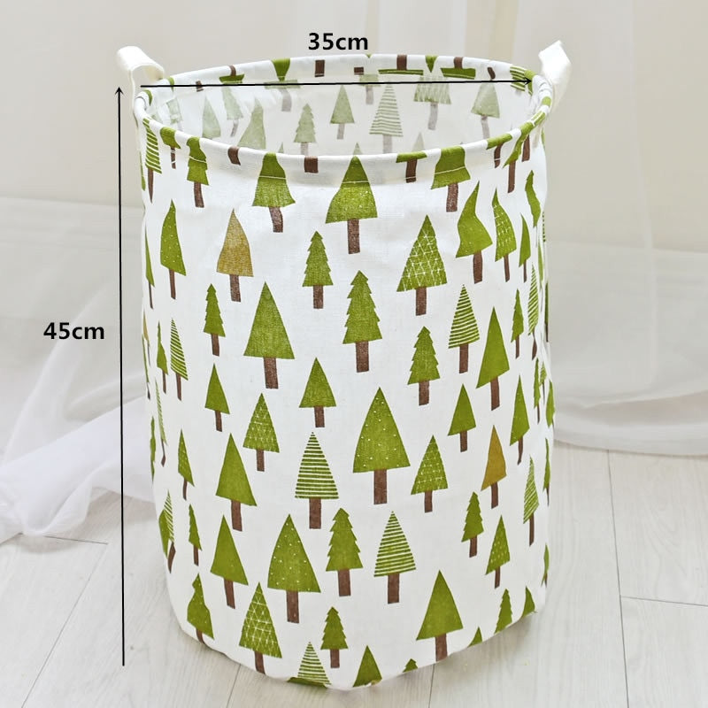 Childrens Animal Canvas storage basket