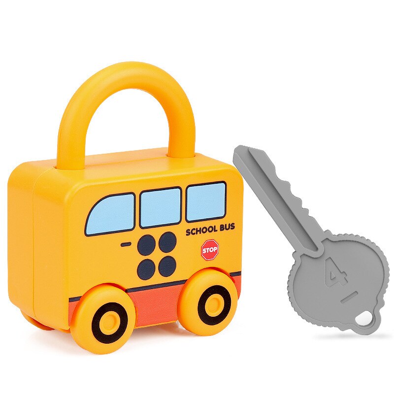 Montessori Children Learning Locks with Keys