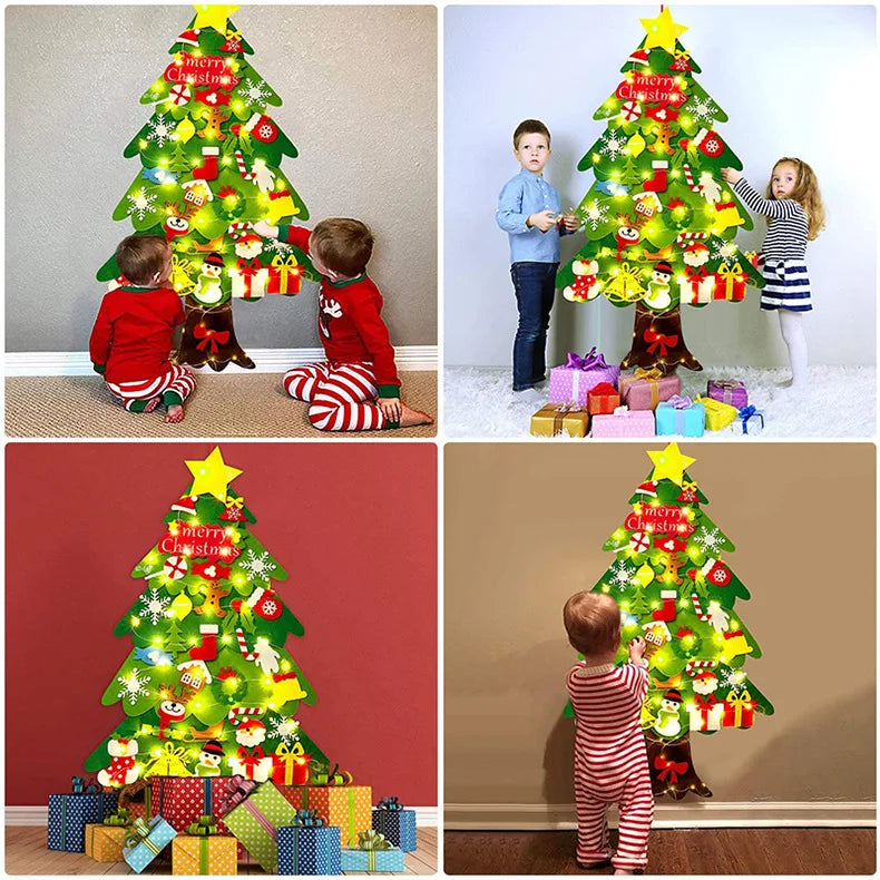 Childrens Felt Christmas Tree