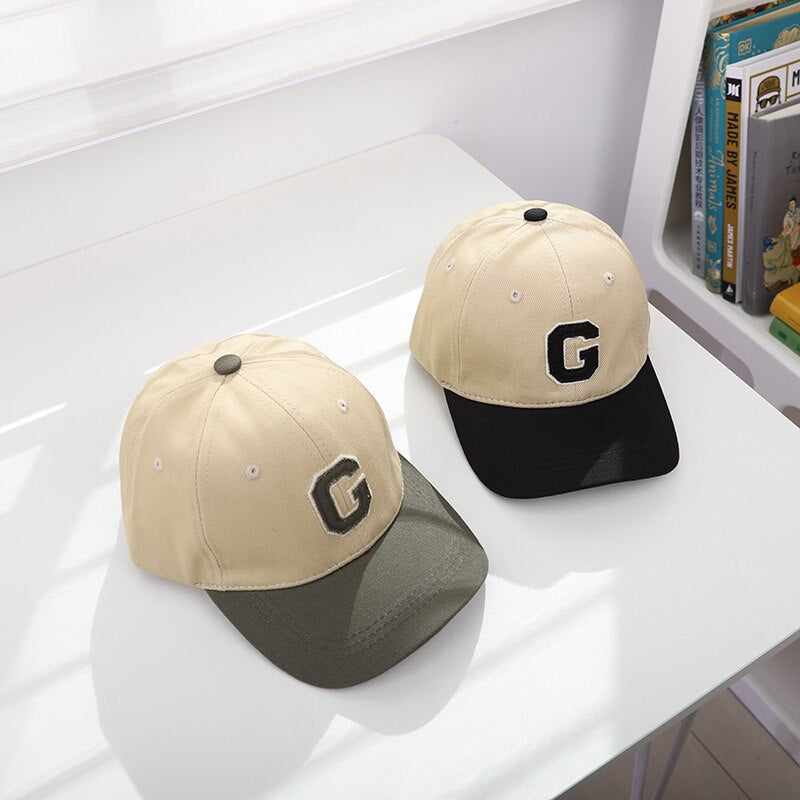 Children's G Embroidery Baseball Cap