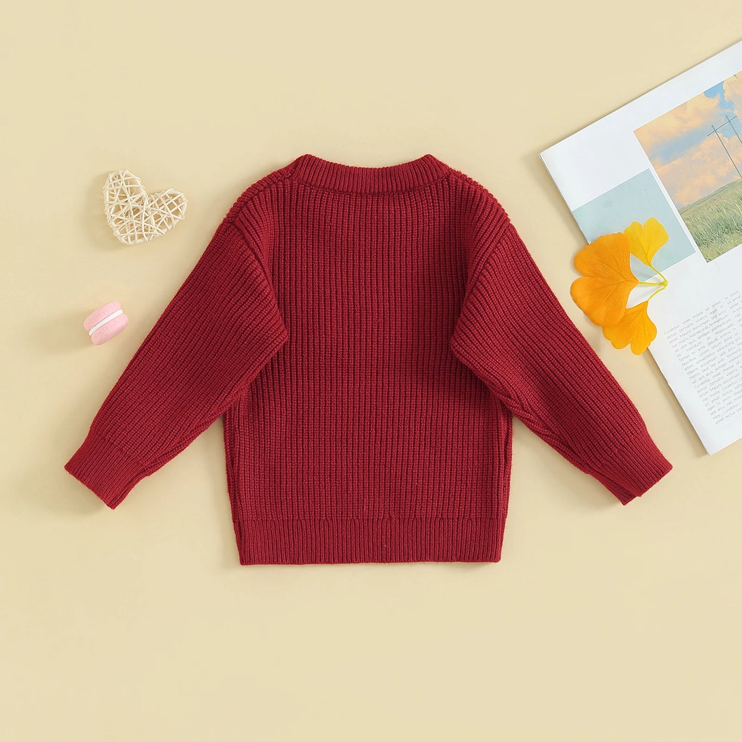 Children's Love Valentine's Day Knitted Jumpers