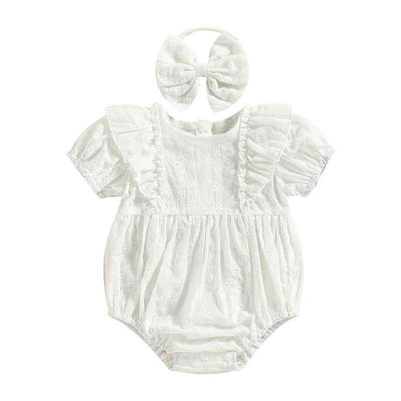 Baby Girls Romper Set