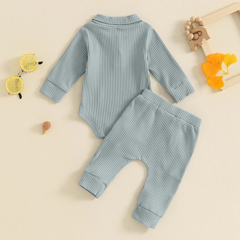 Boys Ribbed Lounge Set