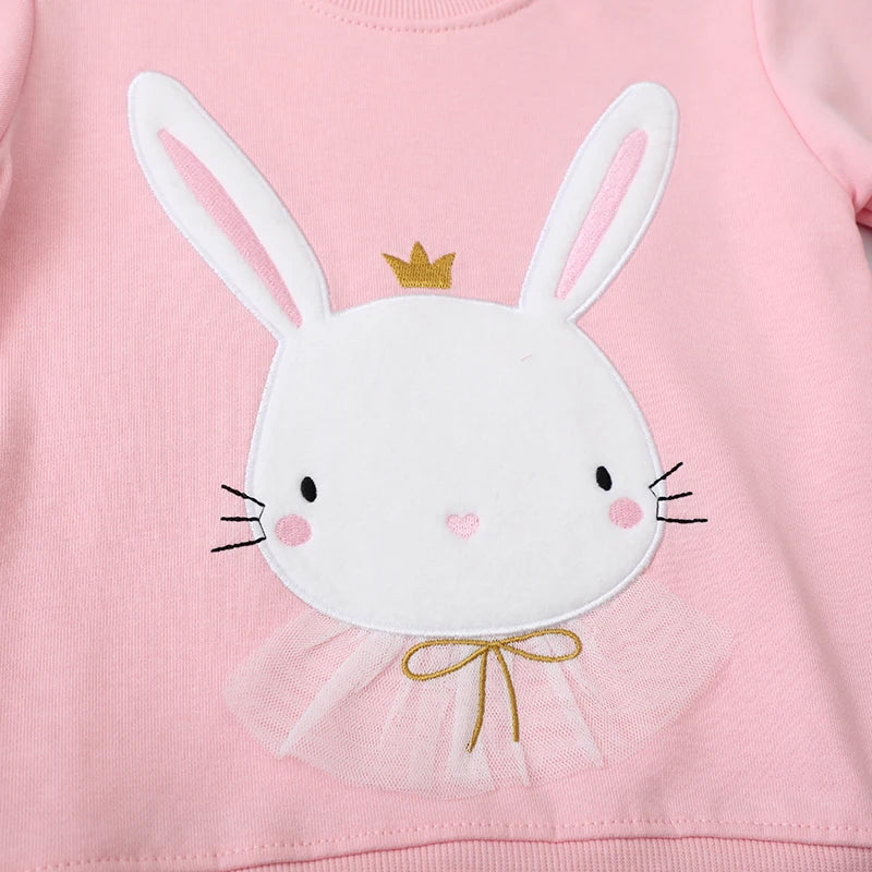 Girls Bunny Jumper