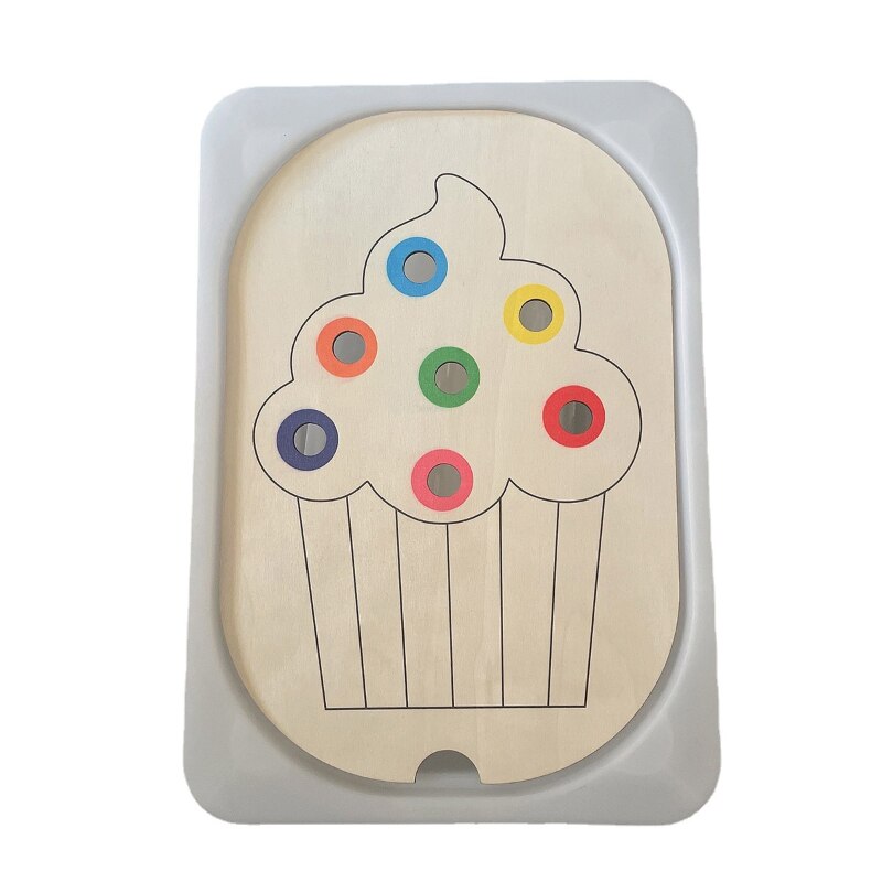 FLISAT Sensory wooden Table Inserts