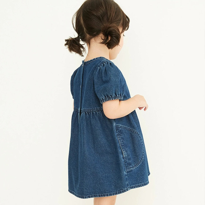 Girls Denim Dress