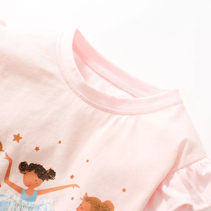 Girls Ballerina Long sleeve Top