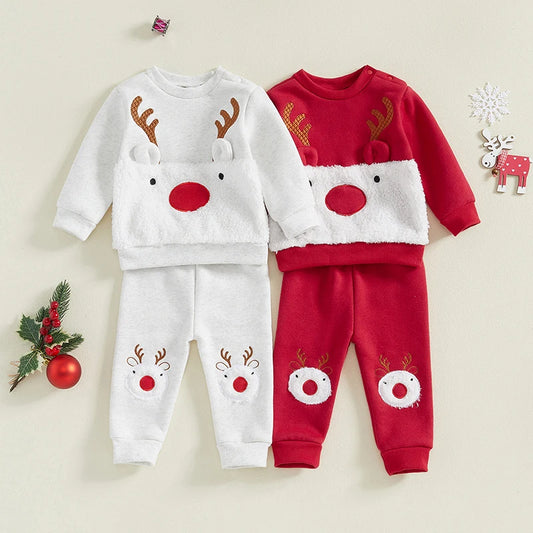 Children's Christmas Reindeer Lounge Set