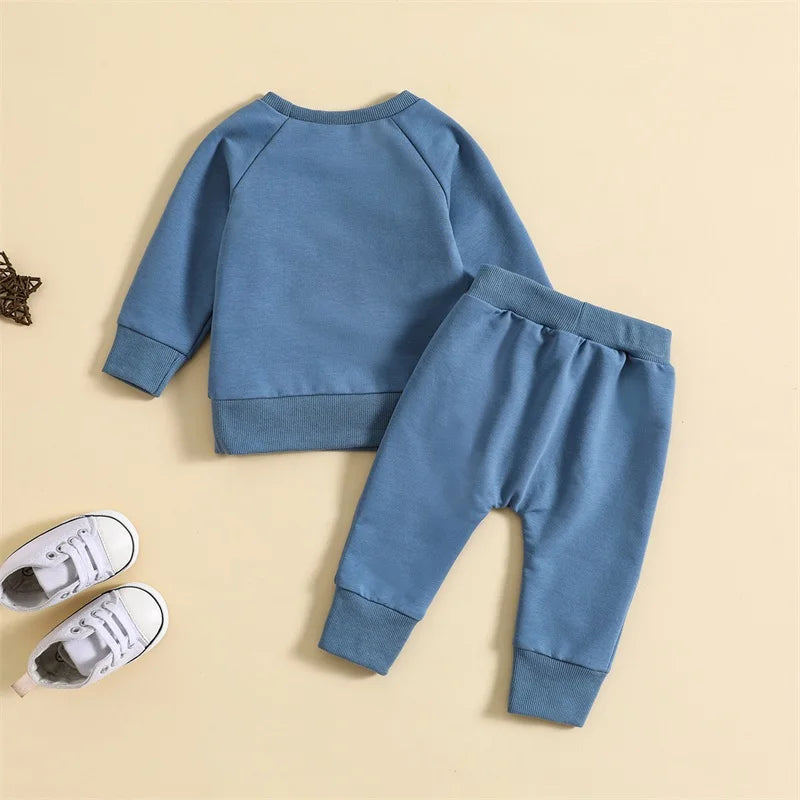 Boy Long Sleeve Bear Lounge Set