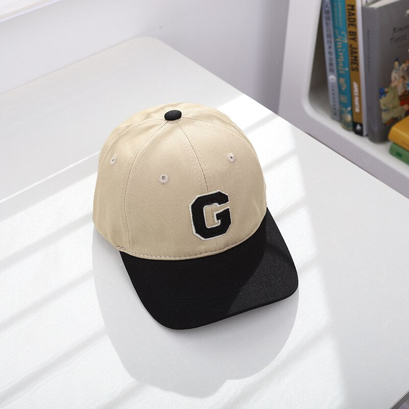 Children's G Embroidery Baseball Cap