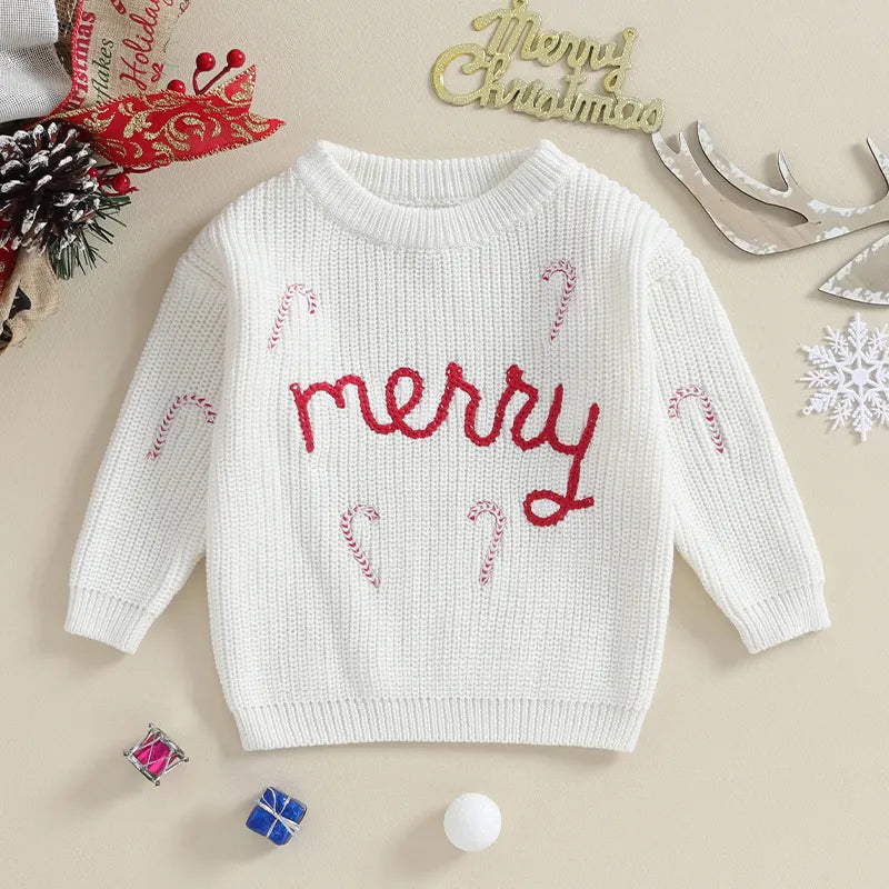 Kids Knitted Christmas Jumper