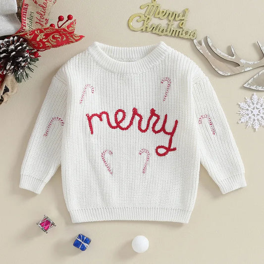 Kids Knitted Christmas Jumper