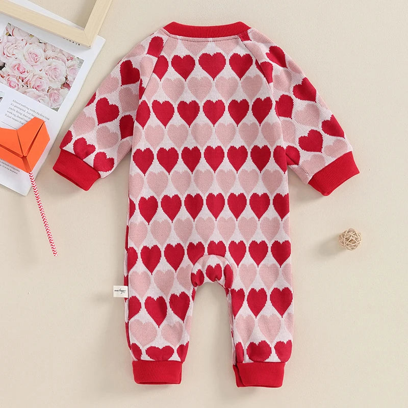 Baby Girl Valentine’s Day Romper