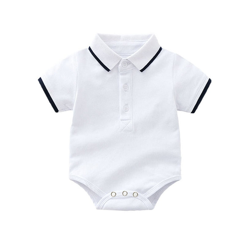 Baby Boys Polo Top and Short Set