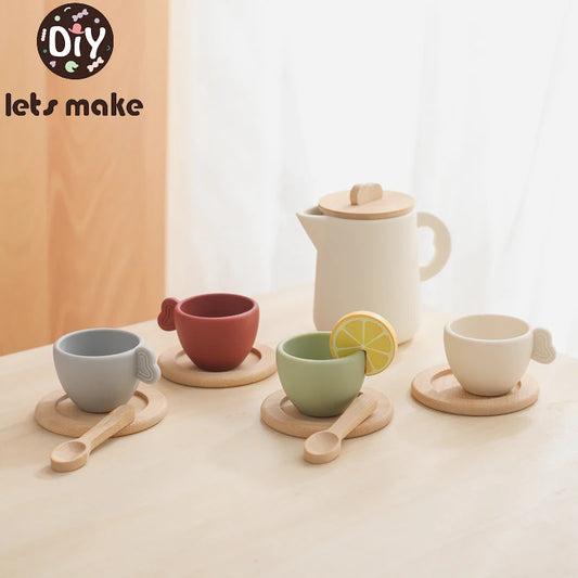 Childrens Silicone Tea Set