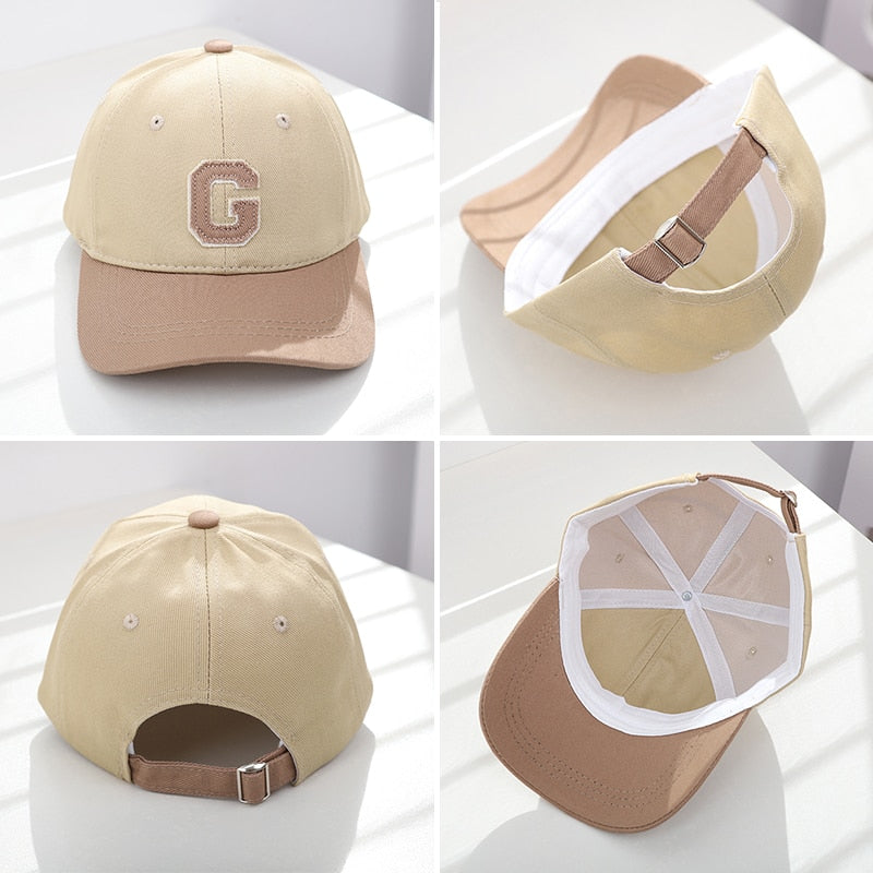 Children's G Embroidery Baseball Cap