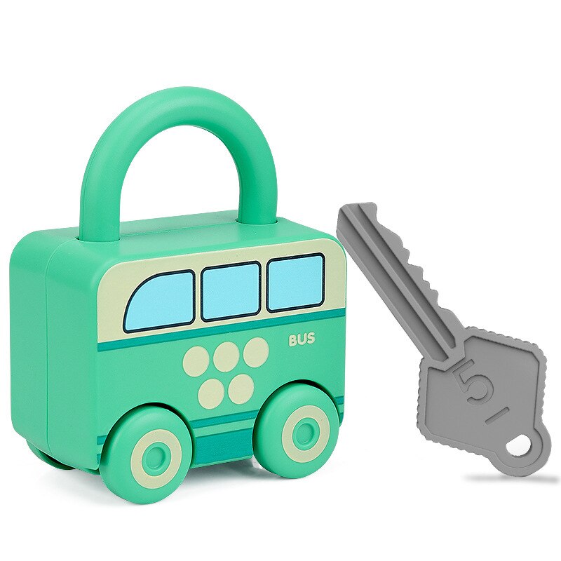 Montessori Children Learning Locks with Keys