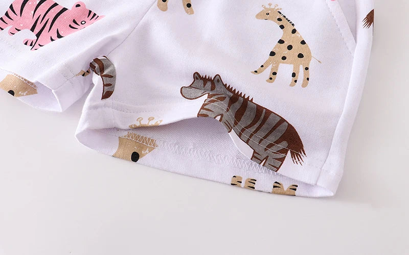 Childrens Cartoon Animals Shorts