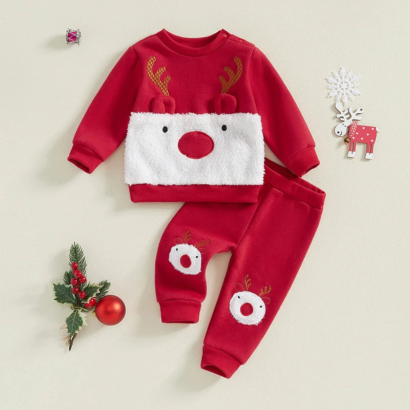 Children's Christmas Reindeer Lounge Set