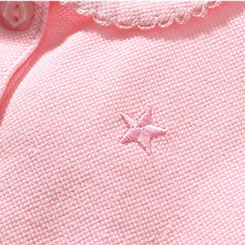 Girls Pink Polo Shirt