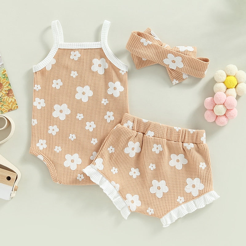 Baby Girl Short And Top Set