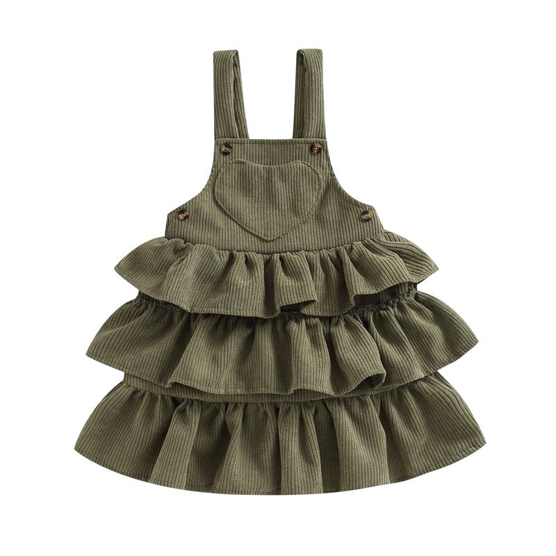 Girls Ruffle Summer Dress