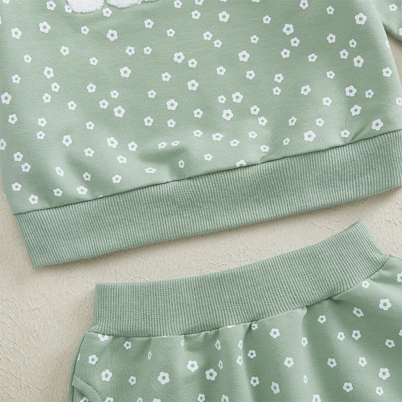 Girls Love Spotty Lounge Set