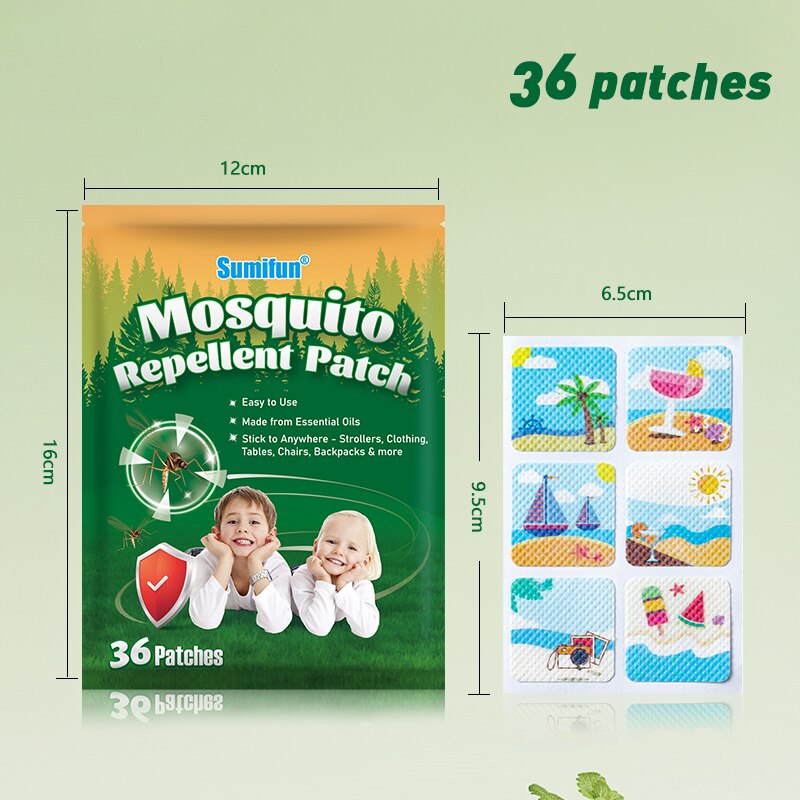 36pcs Mosquito Repellent Stickers