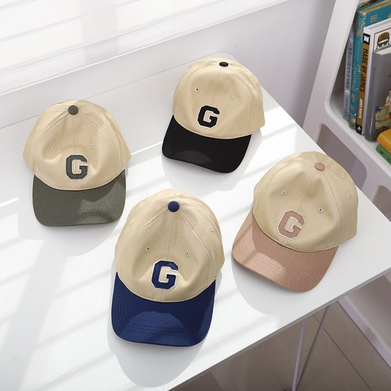 Children's G Embroidery Baseball Cap