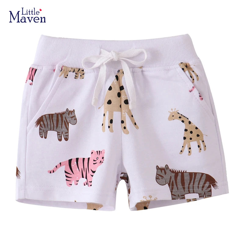 Childrens Cartoon Animals Shorts