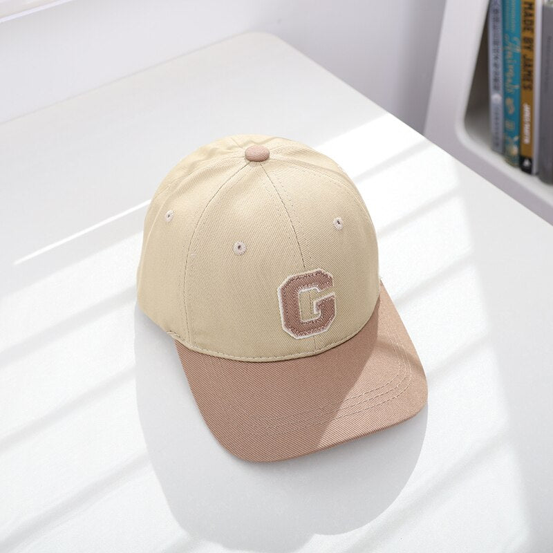 Children's G Embroidery Baseball Cap