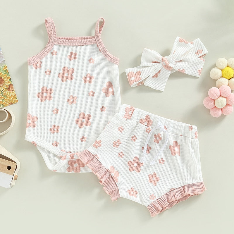 Baby Girl Short And Top Set