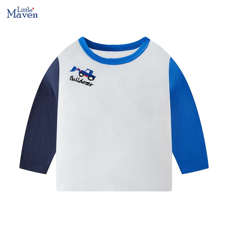 Boys Cartoon Digger Top