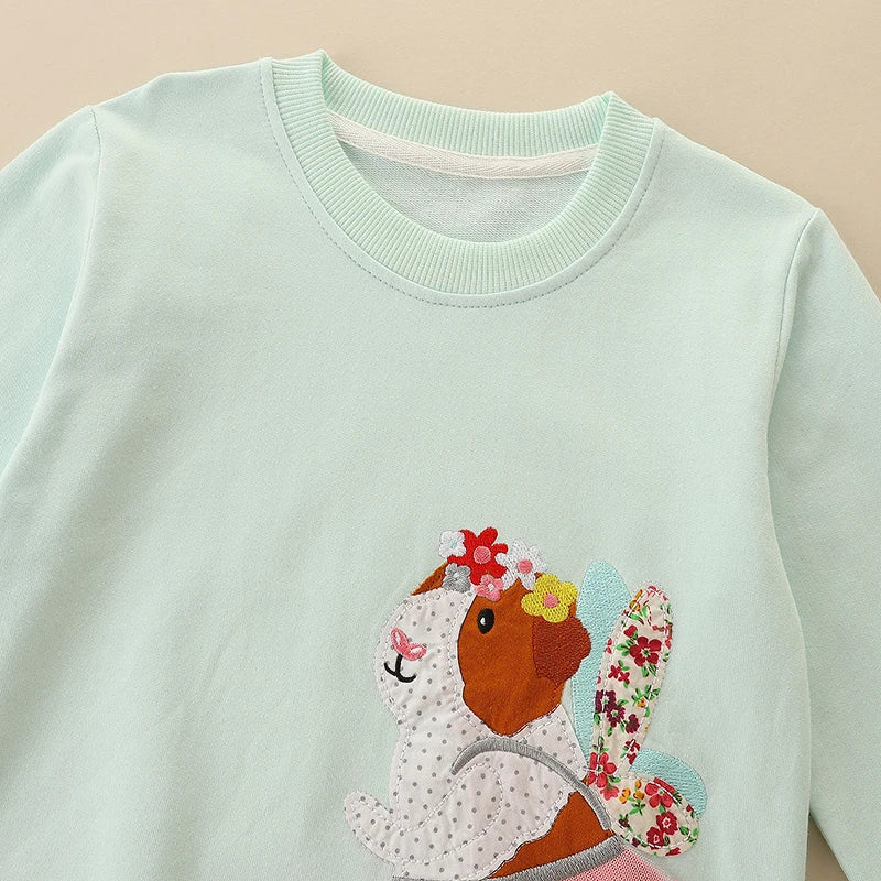 Girls Guinea Pig Long sleeved Jumper