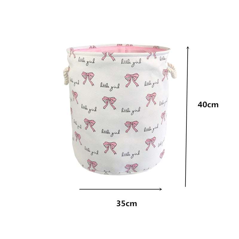 Childrens Animal Canvas storage basket