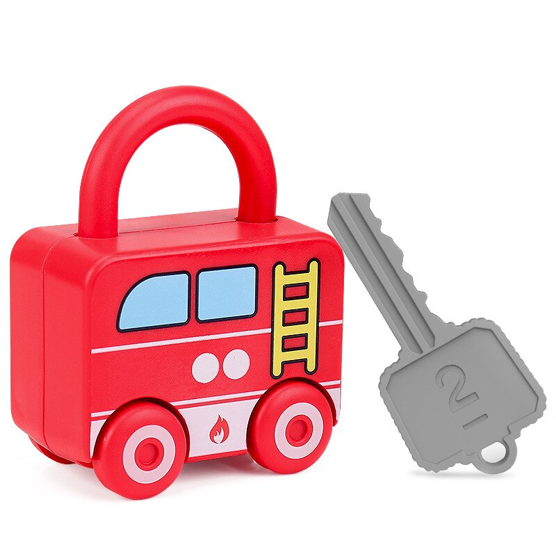 Montessori Children Learning Locks with Keys