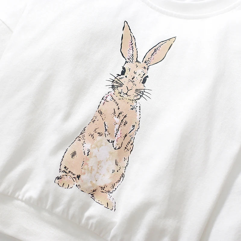 Girls Bunny Jumper