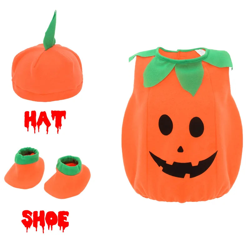 Children's Halloween Pumpkin Costume