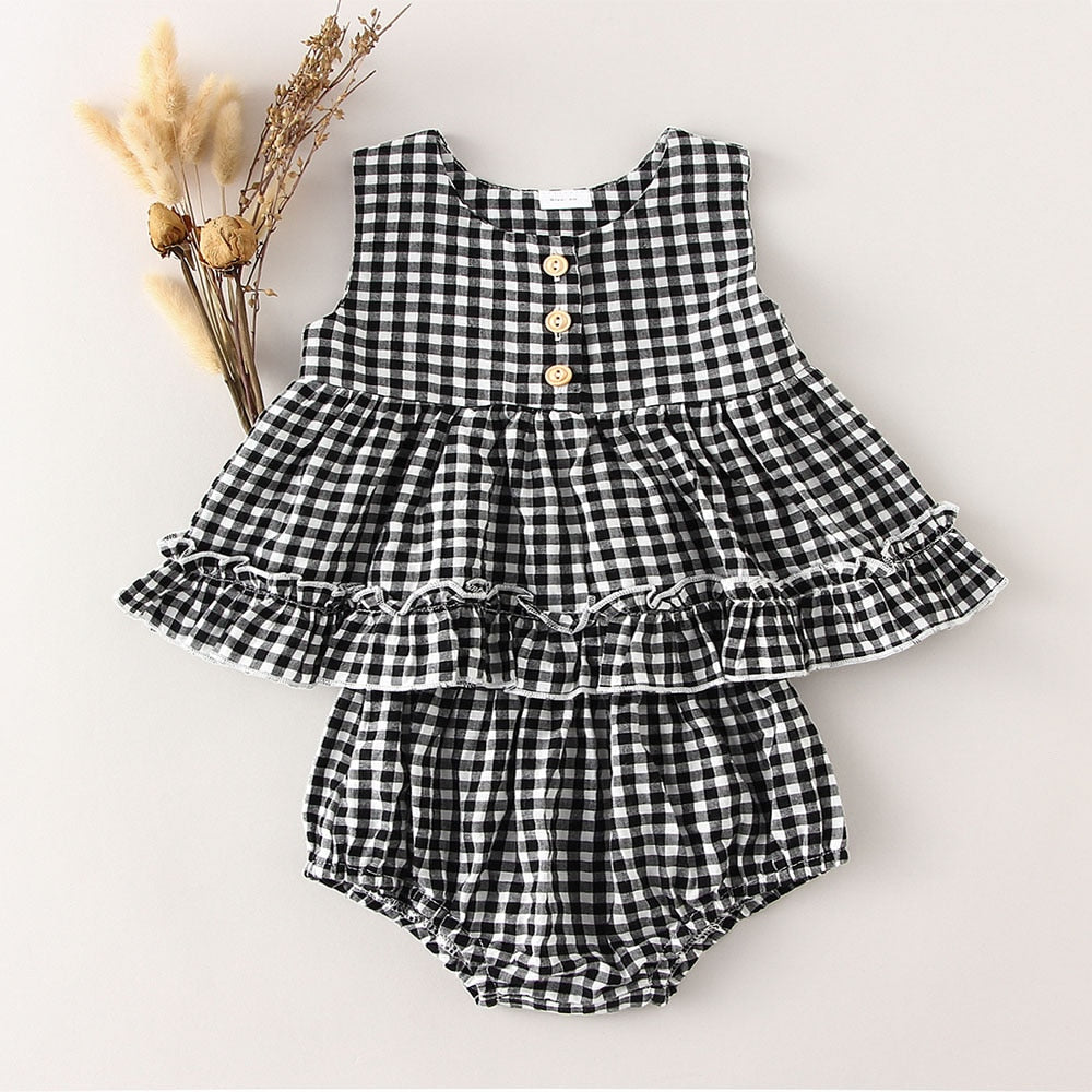 Baby Girl Romper Set