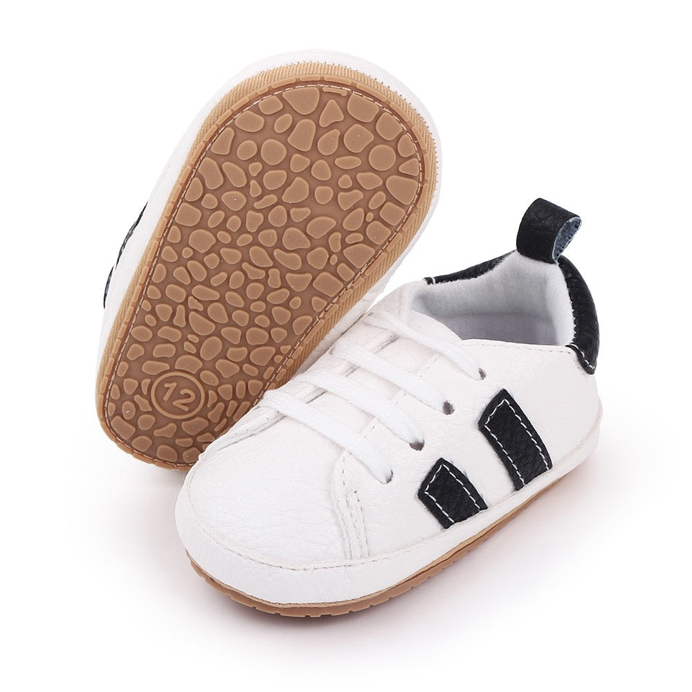 Retro Leather Baby Shoes