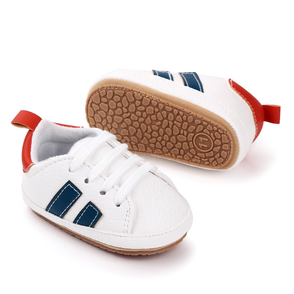 Retro Leather Baby Shoes