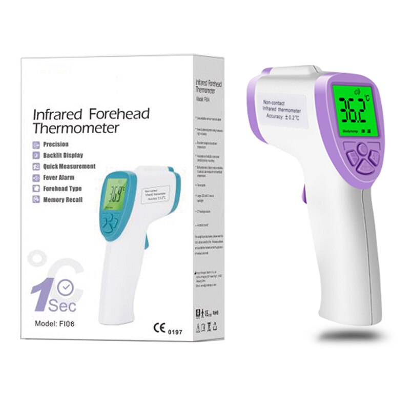 Forehead digital baby thermometer