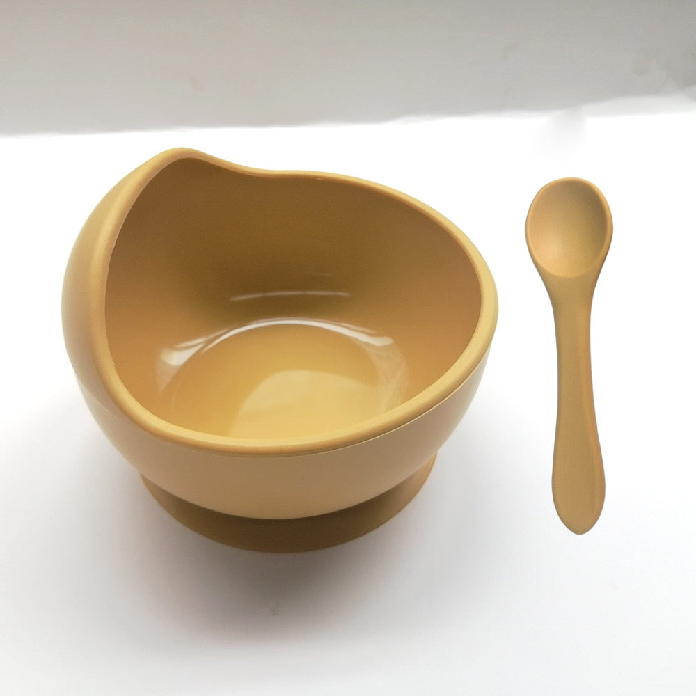 Silicone Baby Feeding Bowl