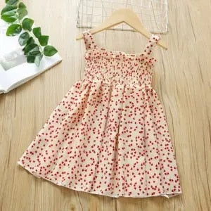 Girls Hearts Summer Dress