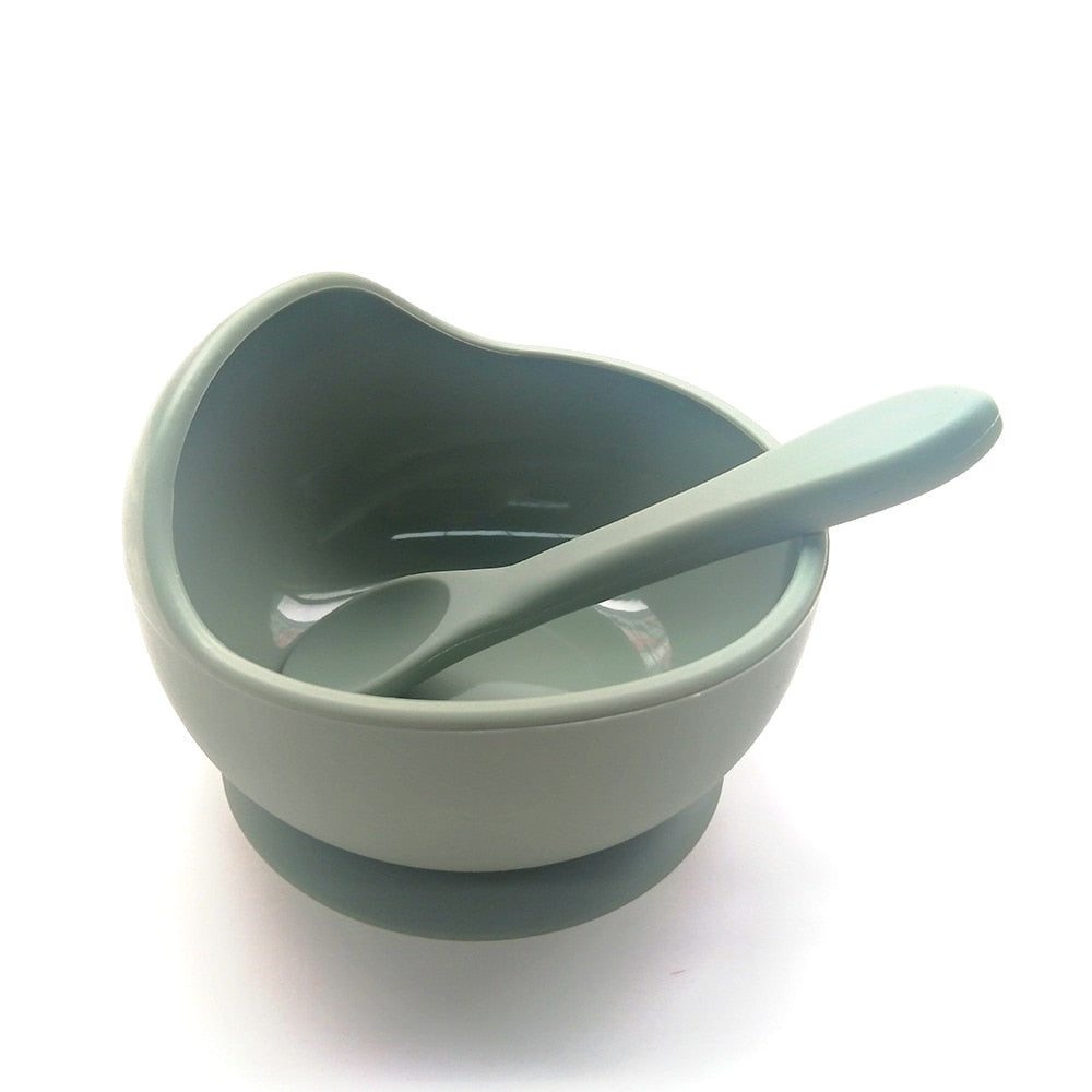 Silicone Baby Feeding Bowl