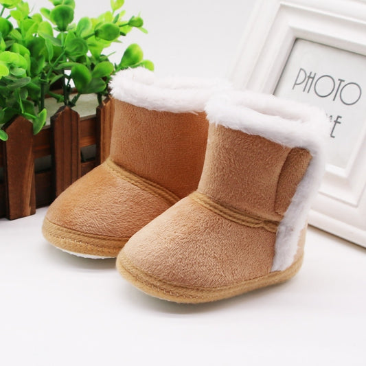 Warm Boots - Soft Sole Fur Snow Booties for 0-18M