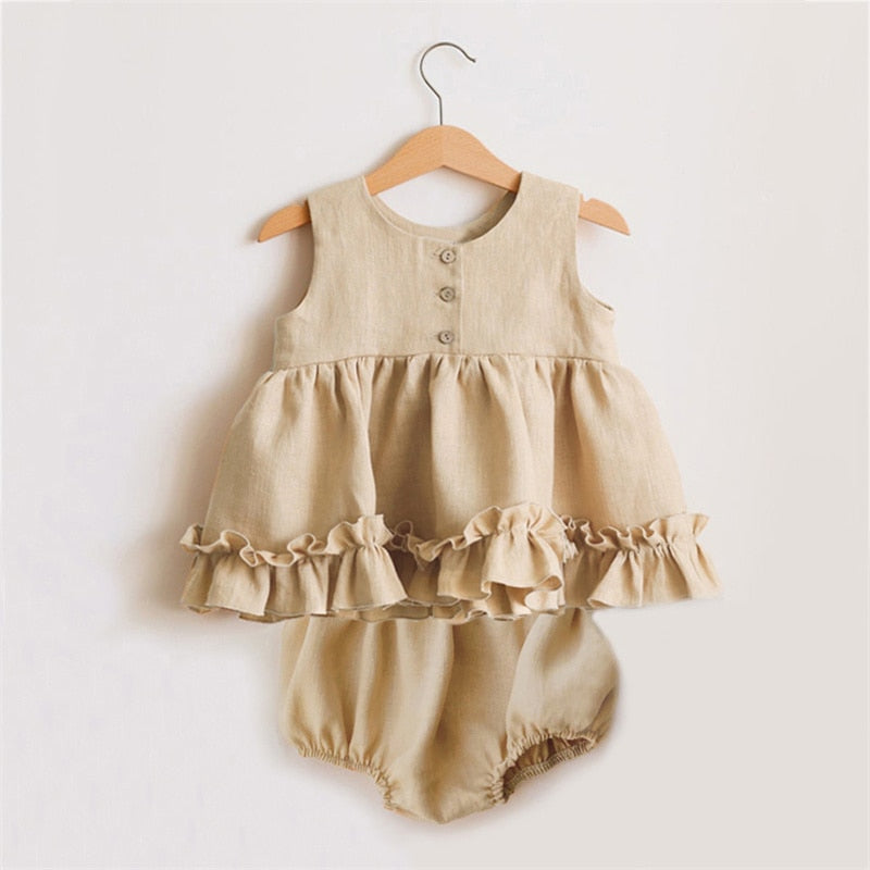 Baby Girl Romper Set