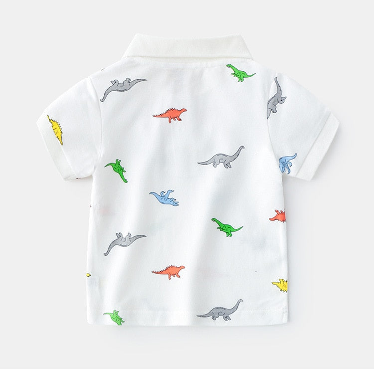 Boys Dinosaur Polo Shirts