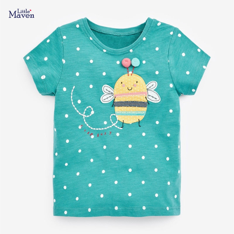 Cotton T-shirt Short Sleeve 2-7 Years