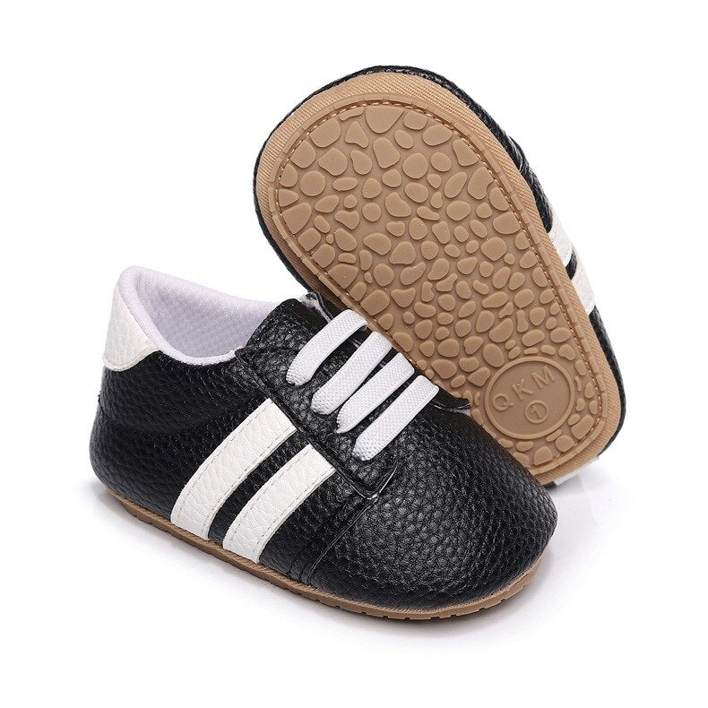 Retro Leather Baby Shoes